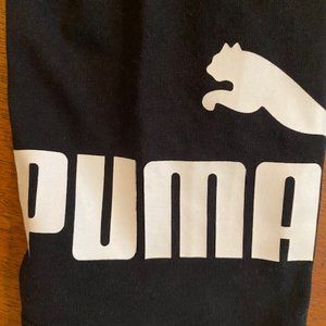 Puma Low Rise Capri Workout Leggings - Black